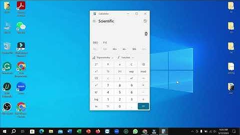 How To Use Scientific Calculator in Laptop