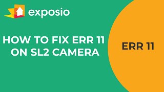 How to fix Error 11 on SL2 Camera with Exposio App screenshot 3