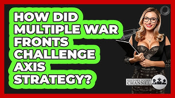 How Did Multiple War Fronts Challenge Axis Strategy?