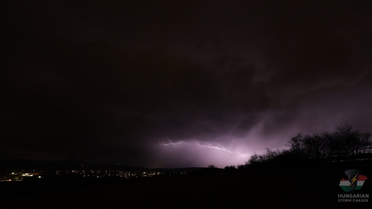 2026. február 23. Zivatar Tinnye mellett ⛈️