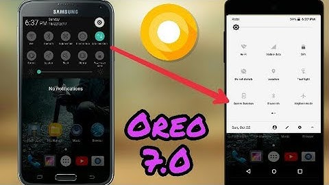 Change Your Notification Bar Look Like Android Oreo 7.0(No Root)