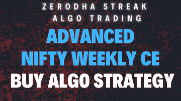 Nifty CE Buying Strategy with Zerodha Streak 🚀 | Simple Yet Powerful Algo!