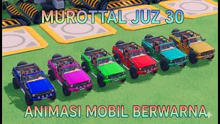 MUROTTAL ALQURAN METODE UMMI JUZ 3 FULL ANIMASI MOBIL, AMBULANCE, TRUK MOLEN, TRUK PEMADAM - FS #605