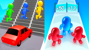 Shape shifting VS Join Blob Clash 3D - All Level Gameplay Walkthrough Android iOS Ep3