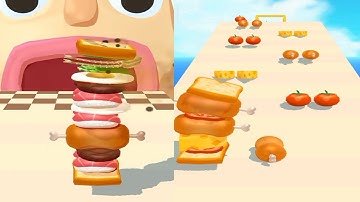 Sandwich Runner - walkthrough|#sandwichrunner #sandwichrecipe #yourgamingwith