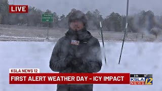 Texarkana crews working to keep residents' power on as ice storm