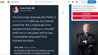 CNN Defends Viral FAKE News Clip from Weather Channel Hurricane Florence