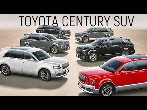 НОВАЯ TOYOTA CENTURY SUV – кроссовер для императора