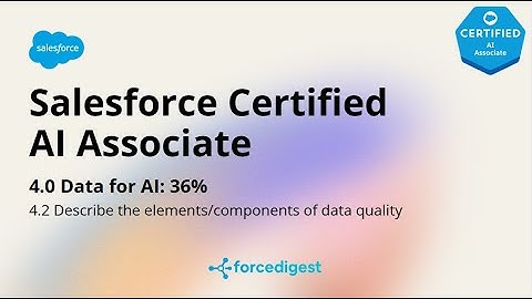 Salesforce Certified AI Associate - Certification Exam Full Course Vol. 4.2