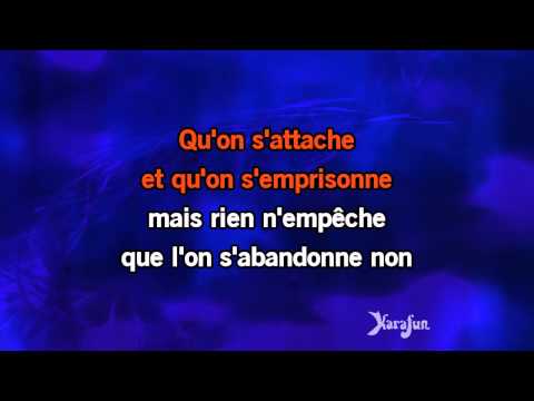 Karaoké On s'attache - Christophe Maé *