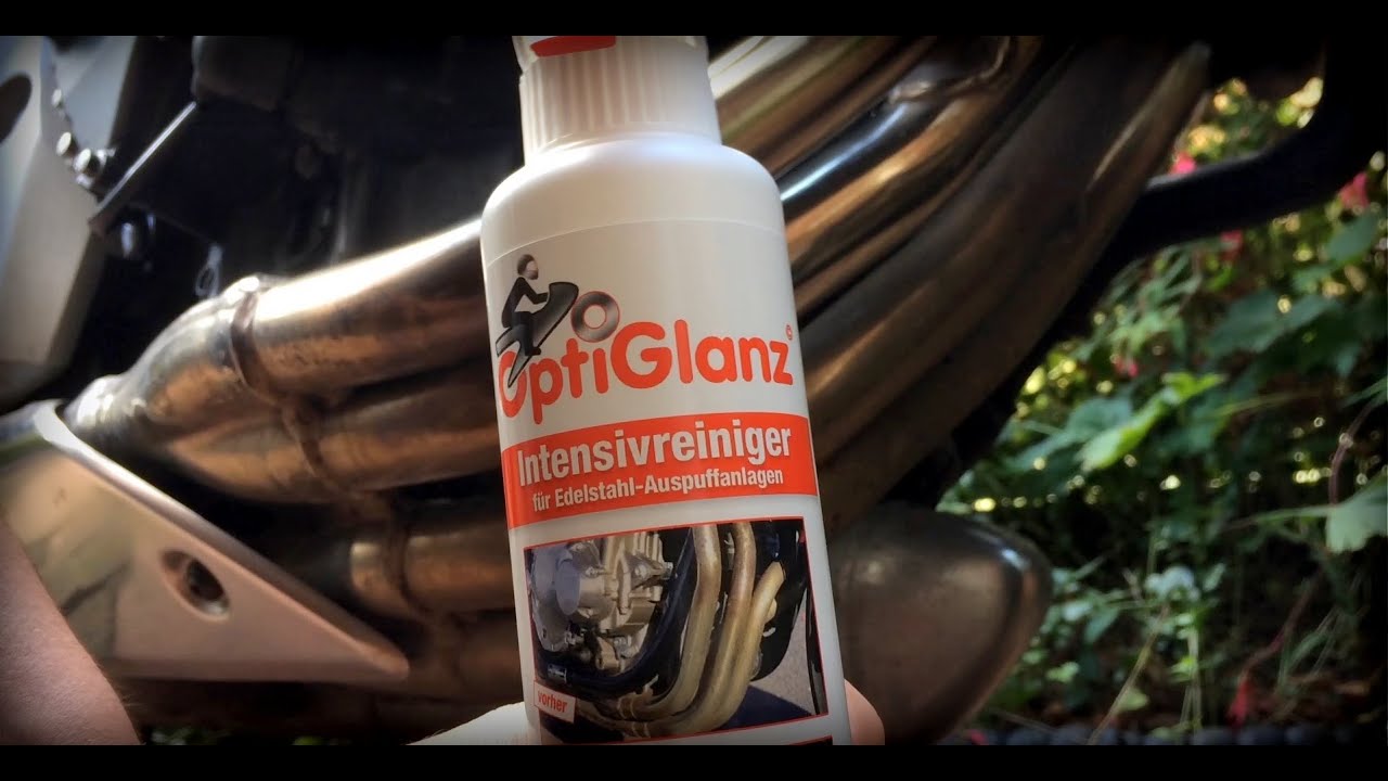 I try OptiGlanz stainless steel cleaner on exhaust headers YouTube