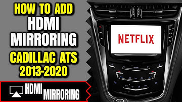 Cadillac ATS Projection - Cadillac Cue MirrorLink HDMI Input Smartphone Mirroring Video DVD Input