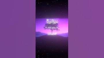 سورة البروج|17-22|القارئ:#محمد_اللحيدان #قران #quran  #قران_كريم #تلاوة #تلاوة_هادئة#آية#تلاوة_خاشعة