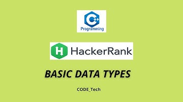 Hacker rank | C++ Solution Series | Basic Data Types