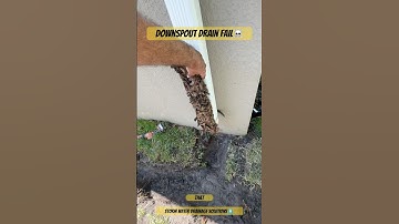 Downspout Drainage - Yard Drainage Tampa Florida - Storm Water Drainage Solutions