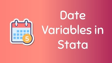 Working with Date Variables in Stata