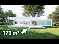 Amazing modern house built around a tree  walkthrough  floor plan