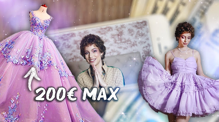 où trouver une robe à moins de 200€ ? 😍 JE DÉVOILE MES SECRETS 🧐