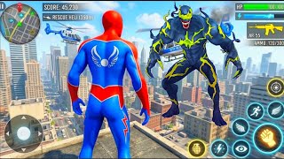 Spiderman Rope Superhero: Battle for Rescue - 3D Android Game screenshot 2