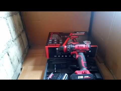 Шуруповёрт Edon AD-21AUN, съёмный патрон DFR