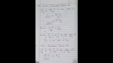 Master Cadre Math #PGT,B.A. , # Isomorphism Theorems,  Results, in ring theory  video