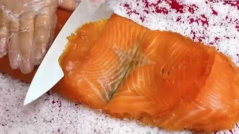 Redchefs - Cá hồi xông khói hoa trà