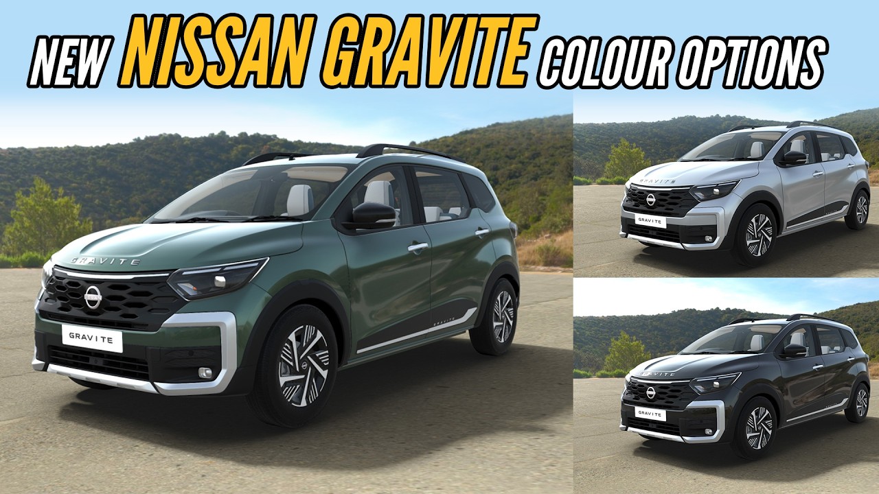 7-Seater Nissan Gravite Color Options | AUTOBICS