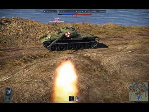 War Thunder ATGM bounce of a T62