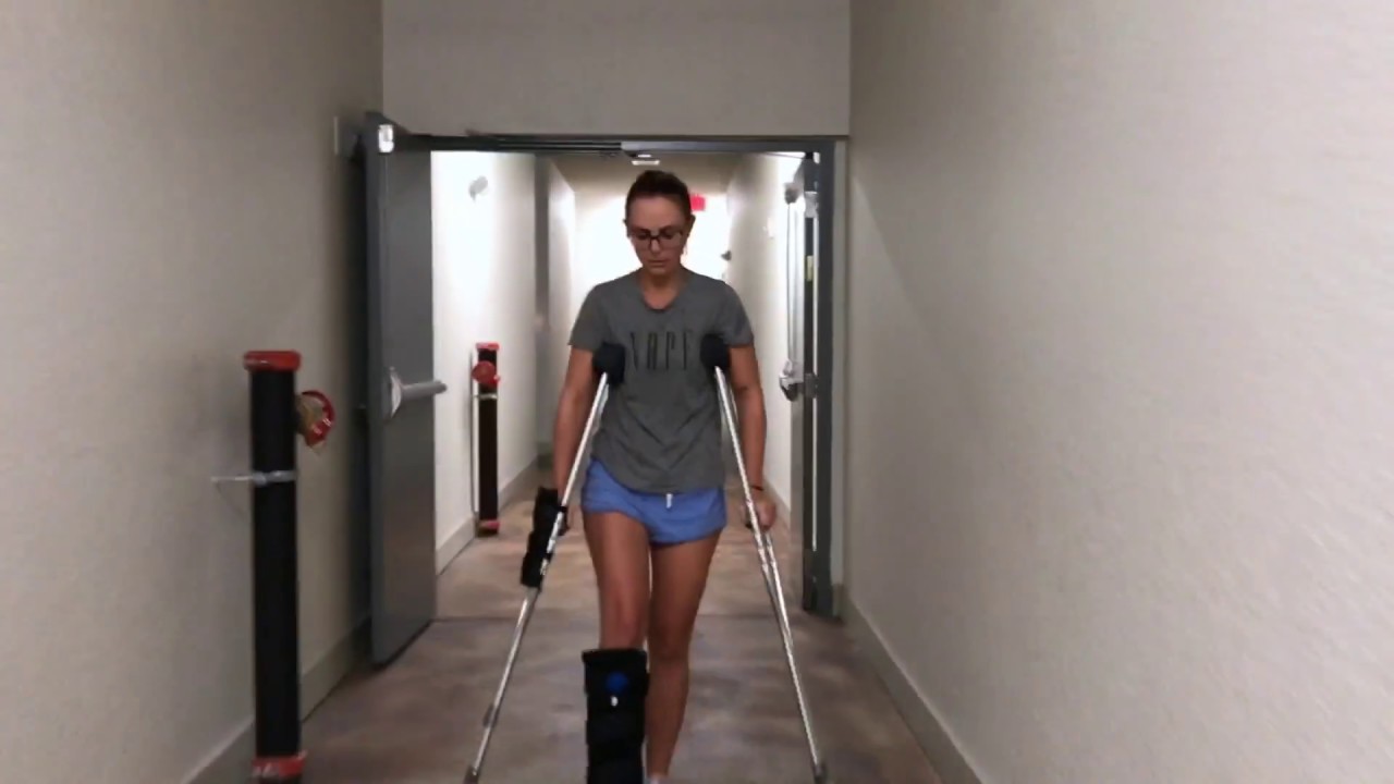 Tegne Sober statsminister sprained ankle crutches foretrække Hub diameter