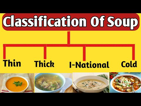 Soup Classification Chart