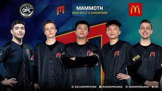 OPL 2019 GRAND FINAL - Chiefs v Mammoth