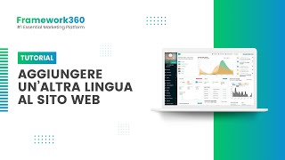 Aggiungere un’altra lingua al sito web - Framework360