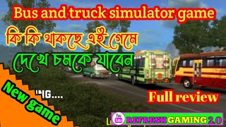 best bus and truck simulator games for android, dbg. bus and truck simulator gameplay screenshot 2