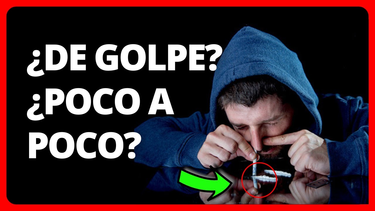 🧠😱【¿Debería DEJAR la COCA de GOLPE?】✅ Cómo dejar la COCAÍNA y Superar la ADICCIÓN a las Drogas