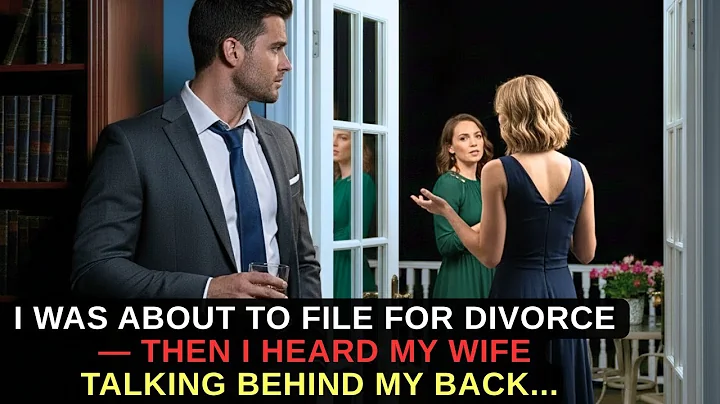 I Was About To File For Divorce — Then I Heard My Wife Talking Behind My Back...