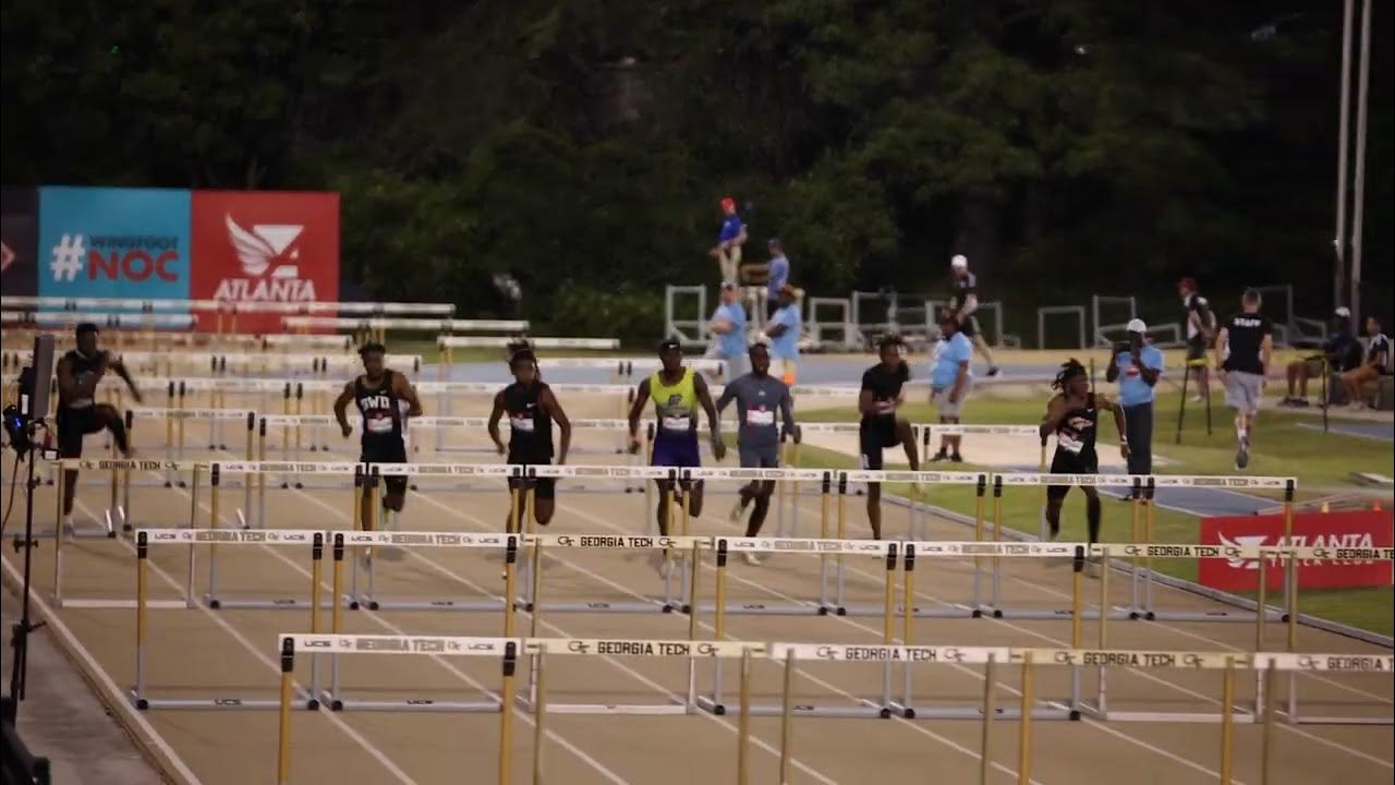 Boys 110M Hurdles 2022 Wingfoot Night of Champions YouTube