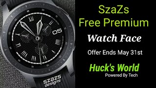 Top (FREE) Premium Analog Fitness Watch Face For The Galaxy Watch/Gear S3 For A Limited Time Only screenshot 5