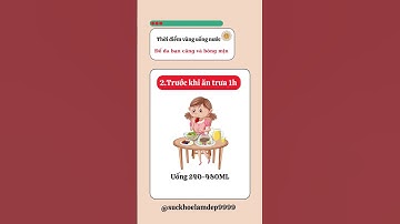 5 thời điểm vàng uống nước mỗi ngày mà bạn cần phải biết