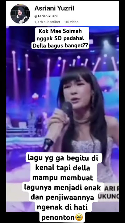 Della-Sembuhkan luka, dibawakan dengan penuh penjiwaan #da7 #dangdut #indosiar #trending