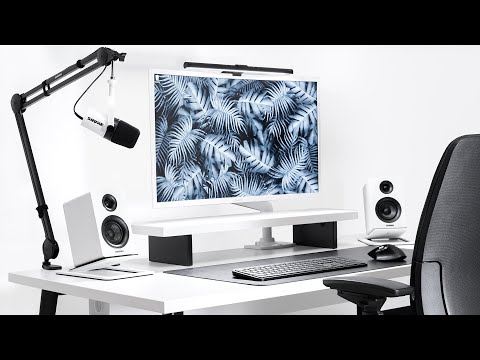 I Built My Dream White Desk Setup (Timelapse)