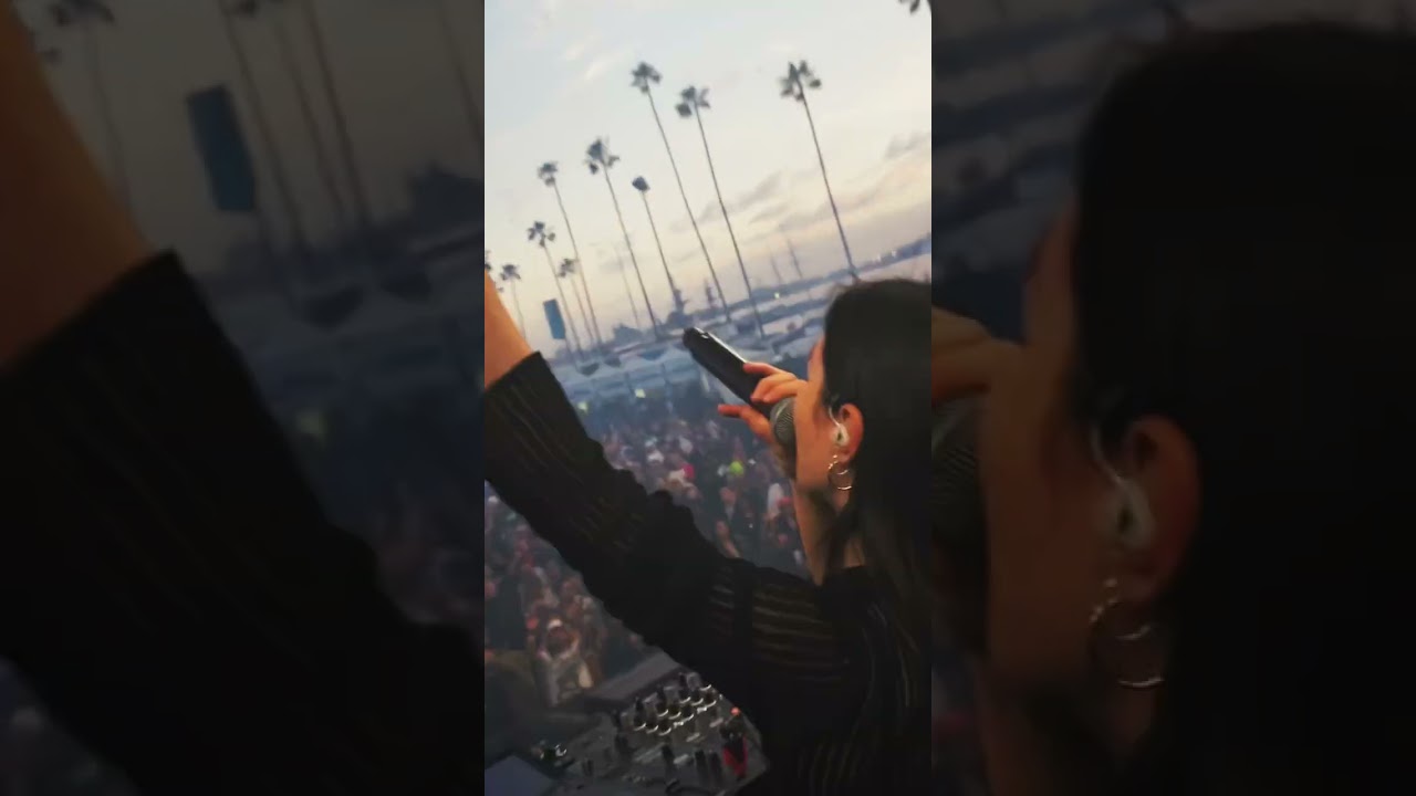 Unforgettable sunset in San Diego for CRSSD Festival! 🖤