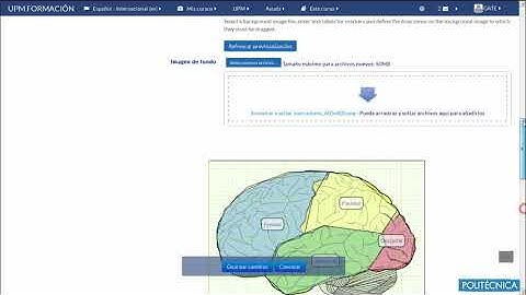 Pregunta de Cuestionario Moodle: Arrastrar y soltar marcadores