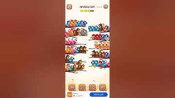 bird sort 2 color puzzle solution niveau 337 #games #gaming #puzzle #puzzlegame #androidgames