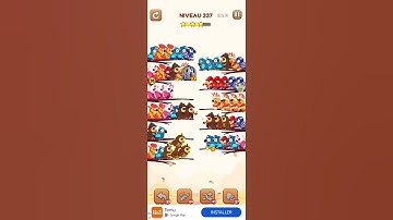 bird sort 2 color puzzle solution niveau 337 #games #gaming #puzzle #puzzlegame #androidgames