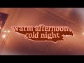 warm afternoon, cold night | chill kpop/krnb/khh songs on a fall & summer night + white noise