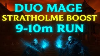 Wow Clic 20Th Anniversary - Strat Duo Mage Boost Guide 180Mobs 9-10M Runs