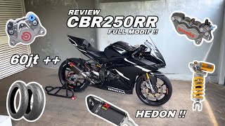 REVIEW CBR250RR FULL MODIF HEDON 60jt    | Brembo Ohlins Akrapovic