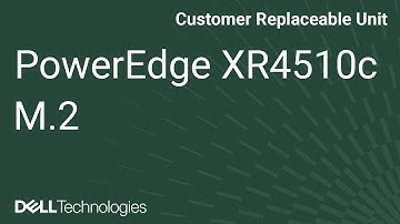 How to Remove/Install BOSS Module and M.2 Card for PowerEdge XR4510c