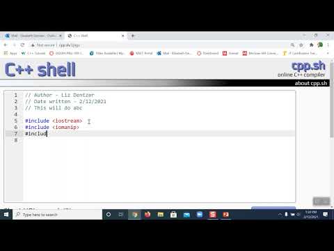 How to create a C++ shell - YouTube
