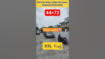 🏡 Plot For Sale in Ekta Enclave Jogiwala | 352 Gaj Prime Location Dehradun #dreamplot #plots